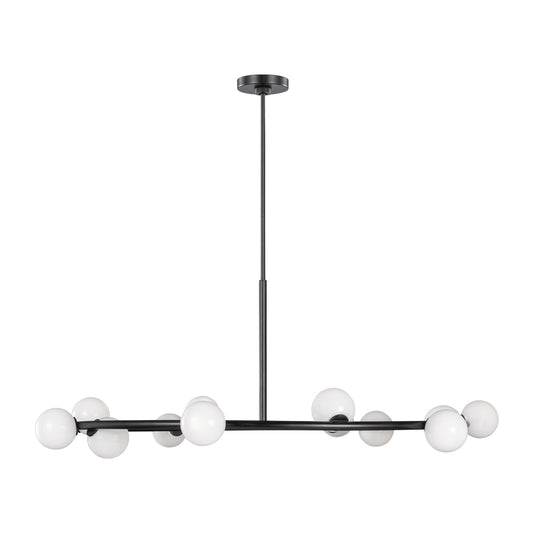 Altair 12 Light Chandelier in Aged Iron