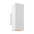 Pohl Two Light Wall Lantern in Outdoor Textured White