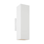 Pohl Two Light Wall Lantern in Outdoor Textured White