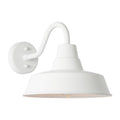 Barn Light One Light Wall Lantern in Outdoor Textured White