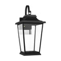Warren LED Wall Lantern in Textured Black