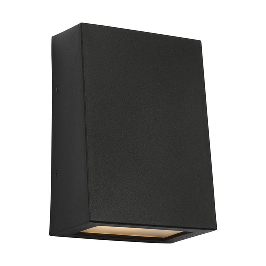Kakudo LED Wall Lantern in Textured Black