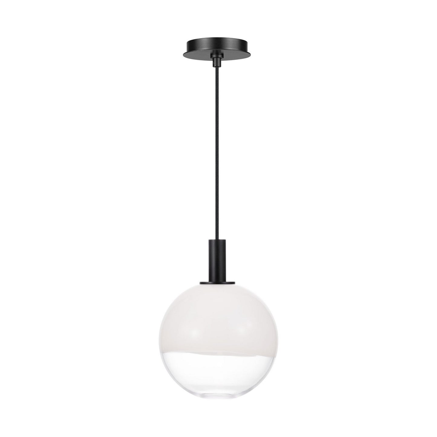 Torian One Light Pendant in Aged Iron