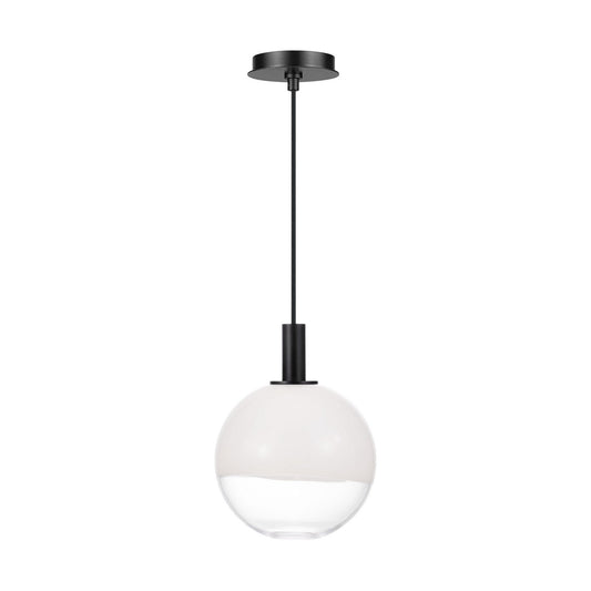 Torian One Light Pendant in Aged Iron