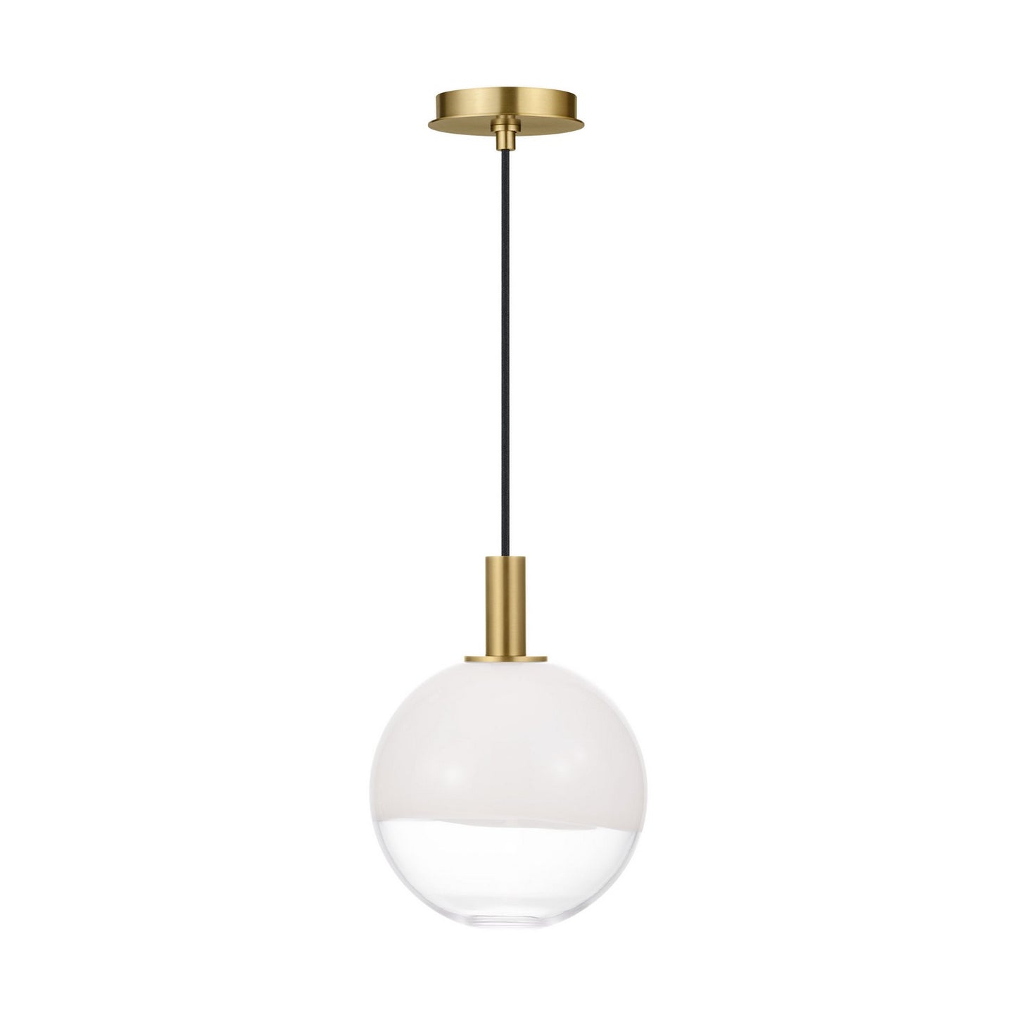 Torian One Light Pendant in Burnished Brass