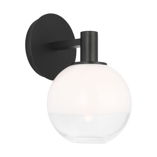 Torian One Light Wall Sconce in Aged Iron