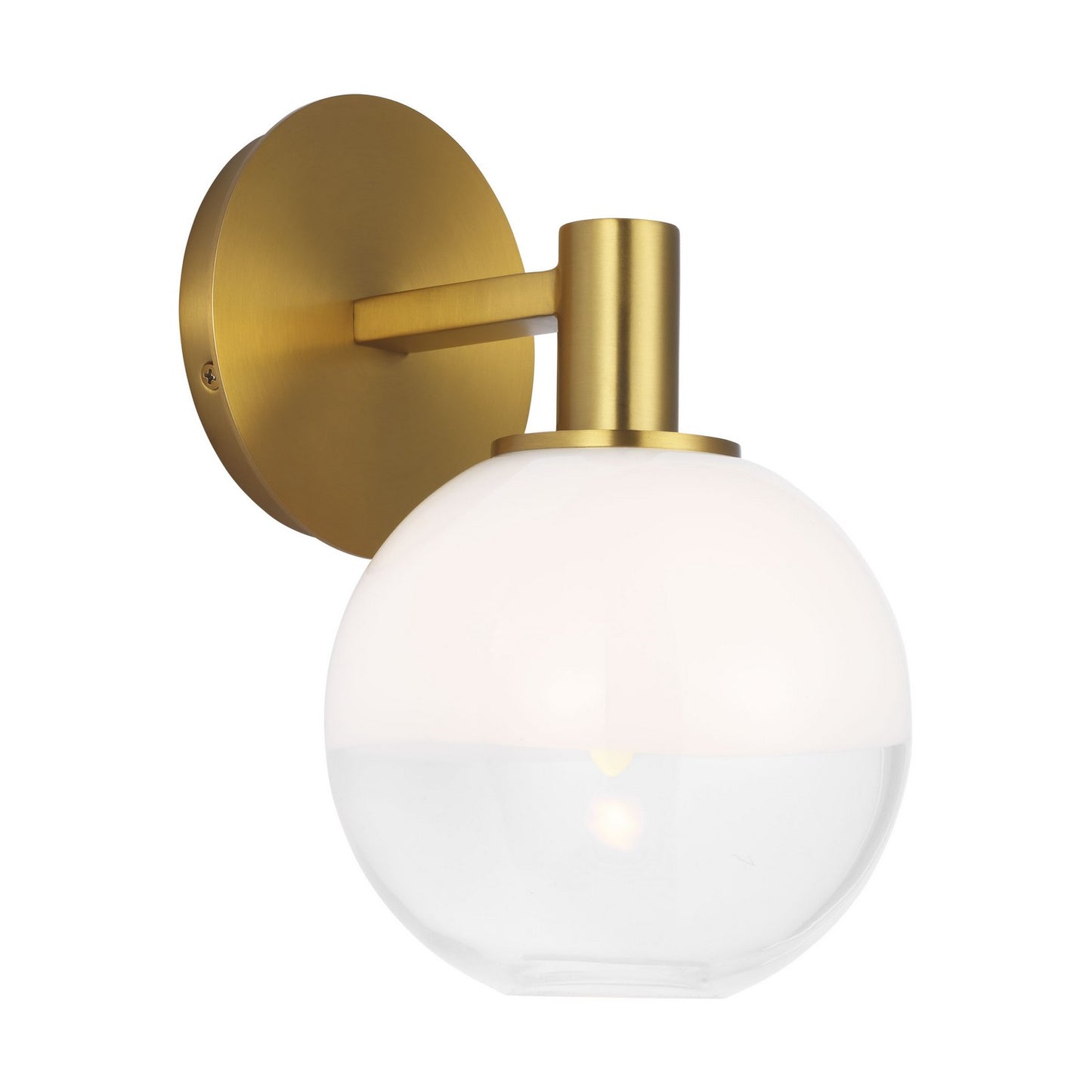Torian One Light Wall Sconce in Burnished Brass