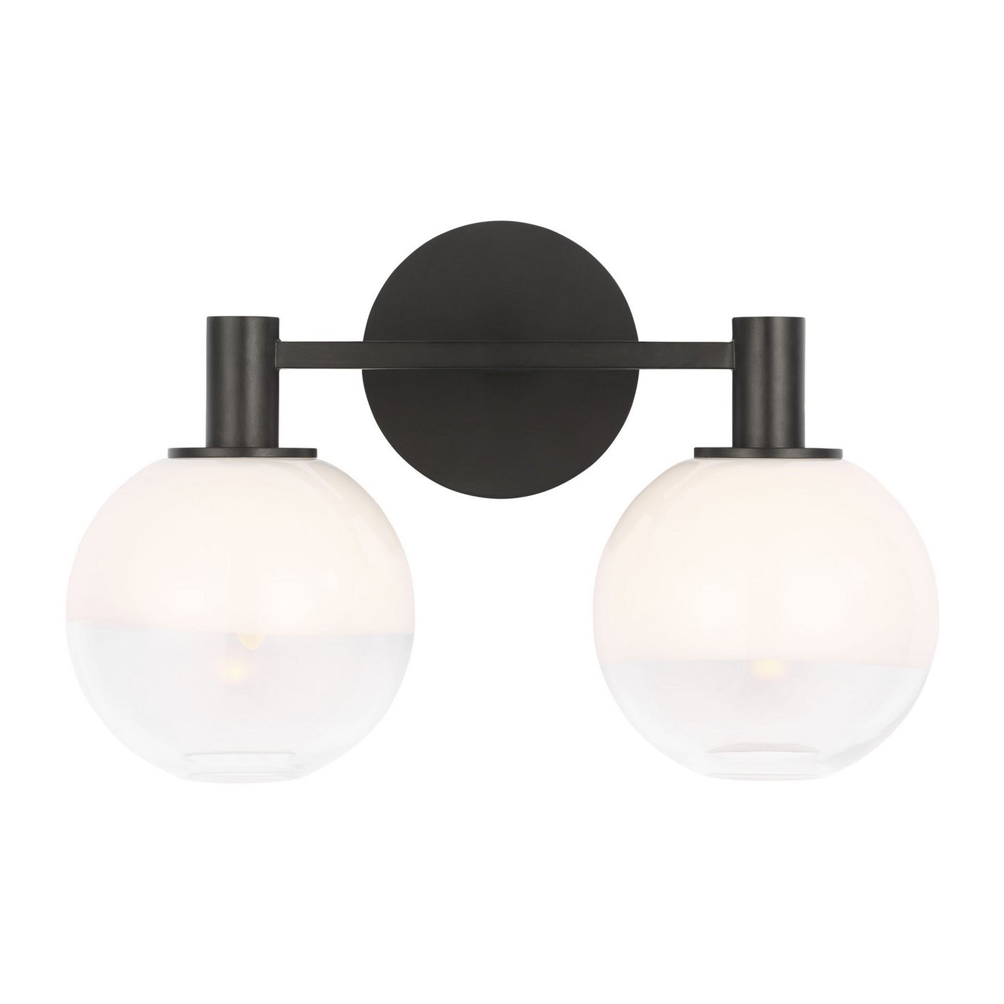 Torian Two Light Vanity in Aged Iron