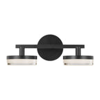 Khan LED Vanity in Aged Iron