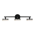 Khan LED Vanity in Aged Iron