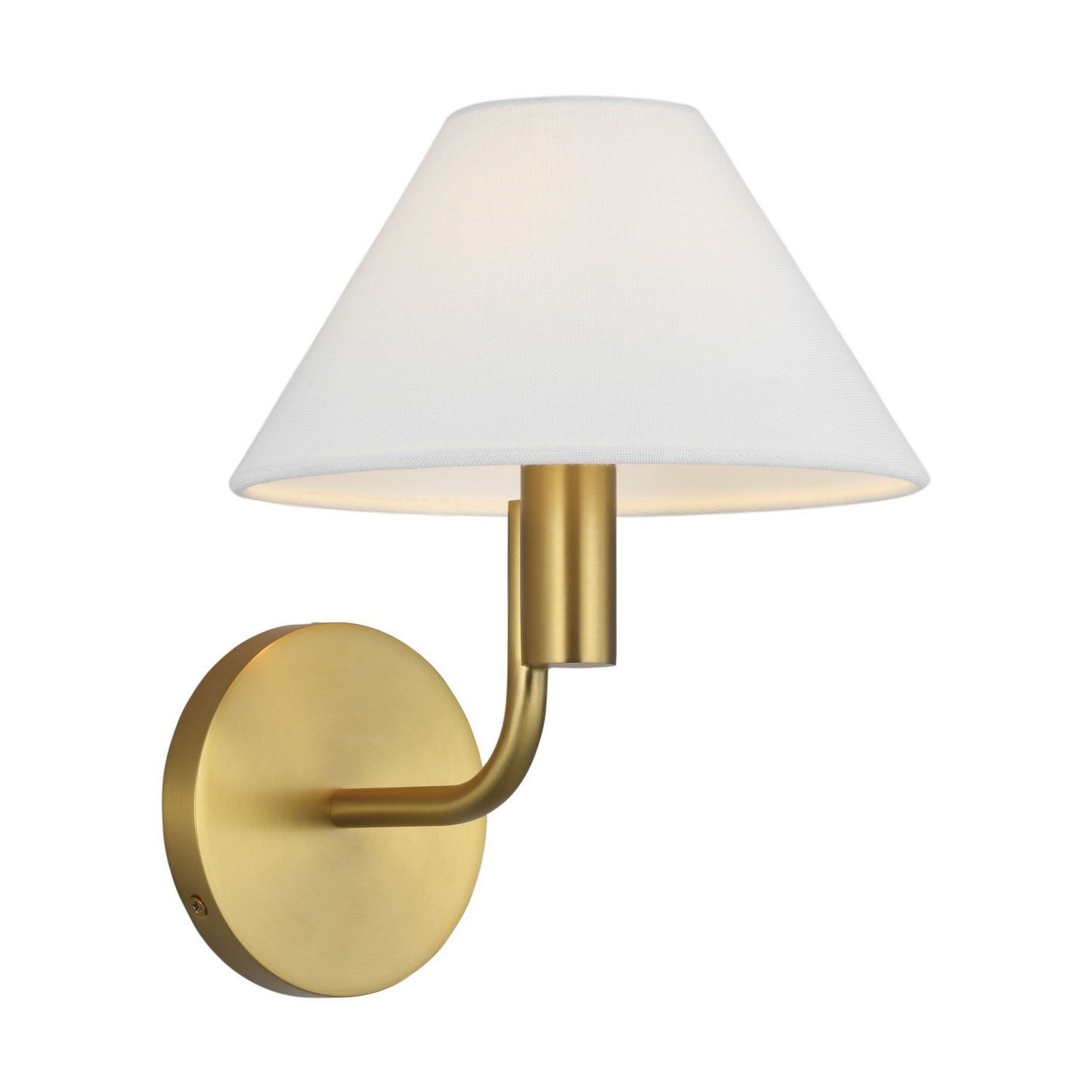 Colfax One Light Wall Sconce in Burnished Brass