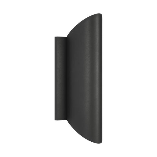 Ruxton One Light Wall Lantern in Textured Black