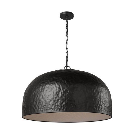 Buckner One Light Pendant in Aged Iron