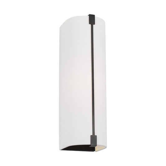 Bergen One Light Wall Sconce in Aged Iron