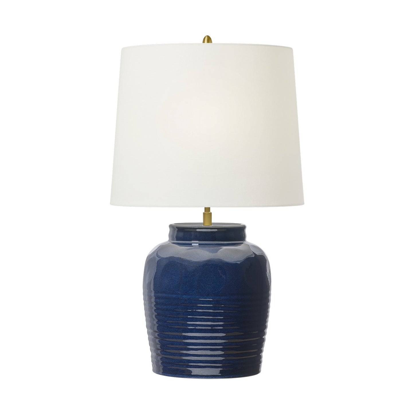 Selena One Light Table Lamp in Mix Blue Brown