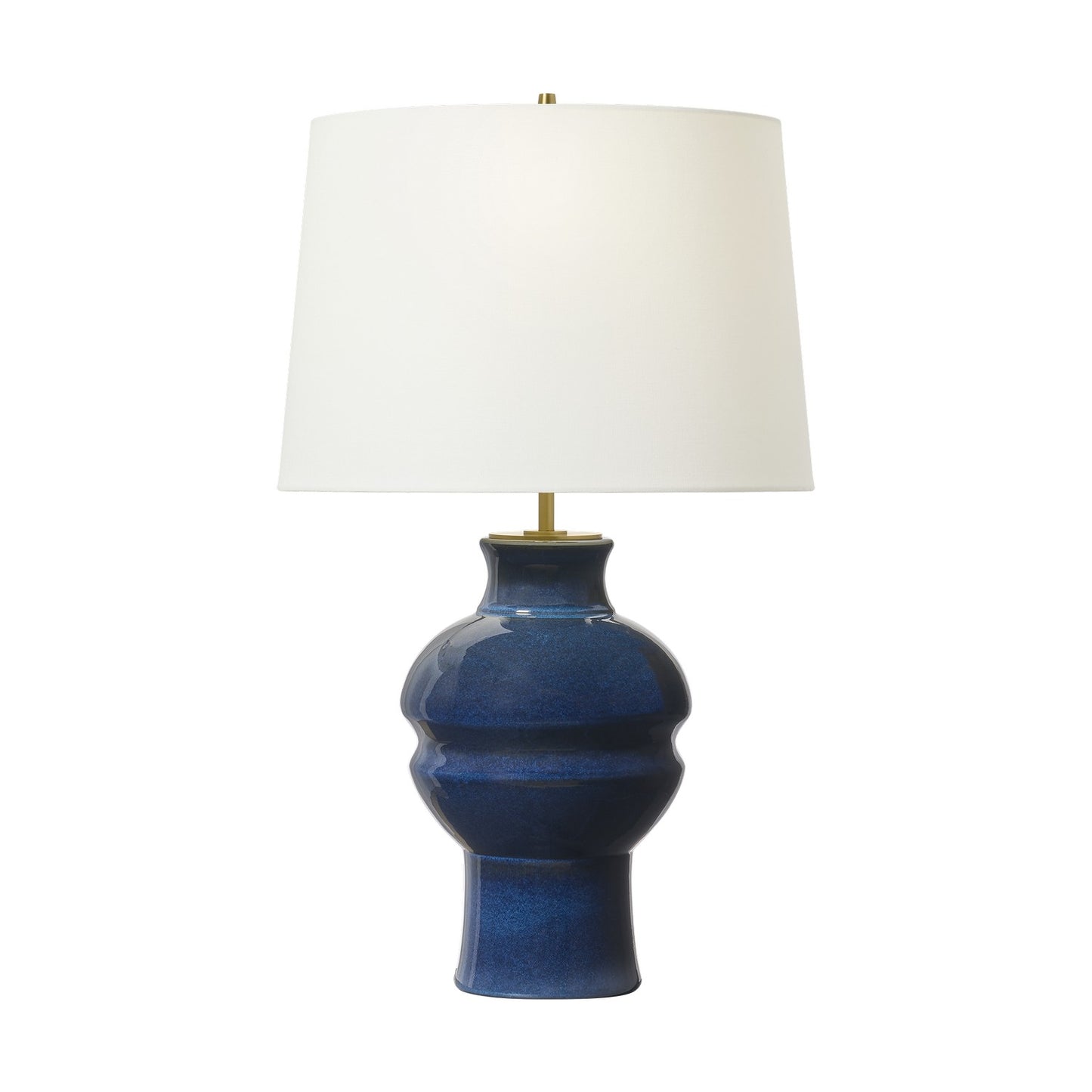 Nova One Light Table Lamp in Mix Blue Brown