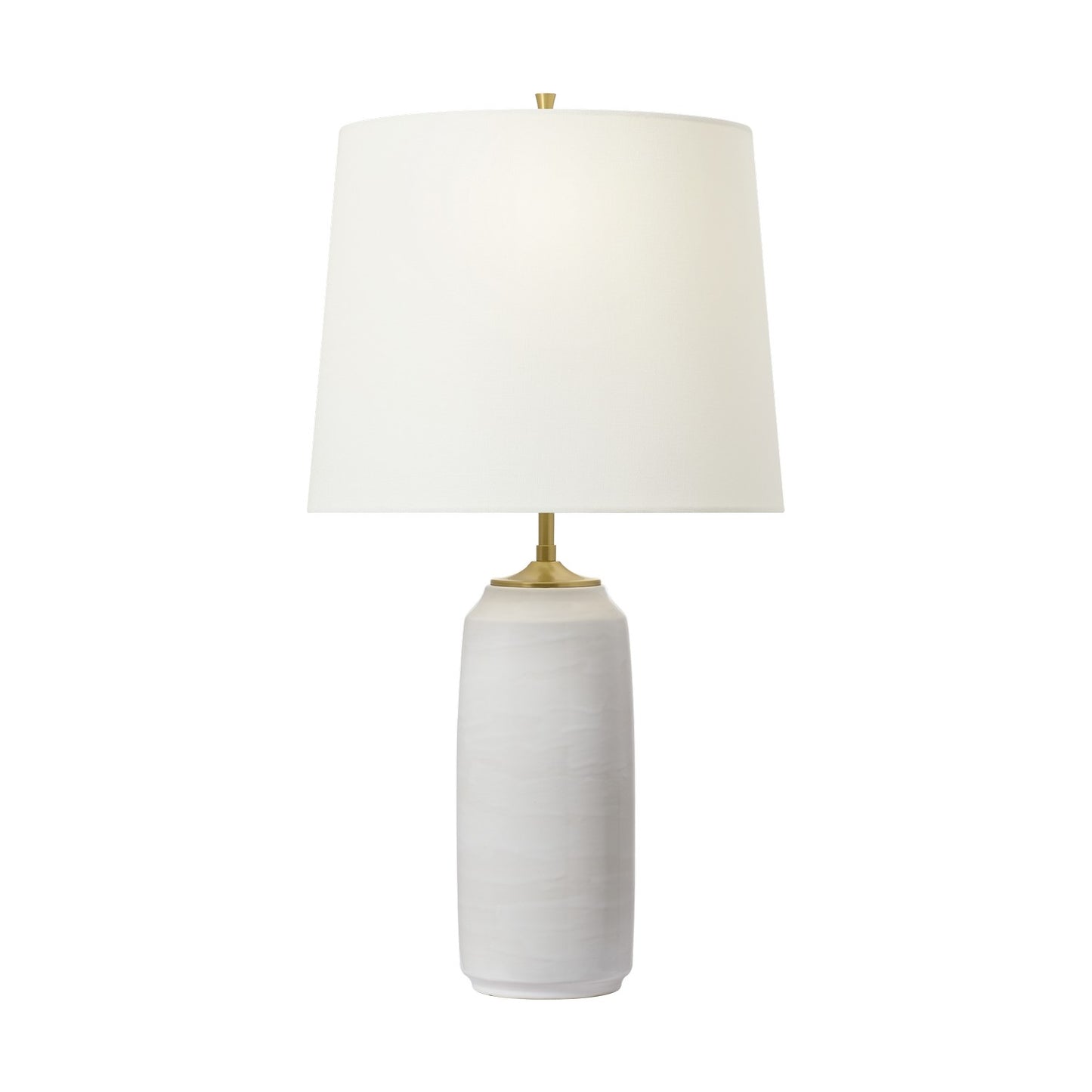 Cato One Light Table Lamp in Natural White