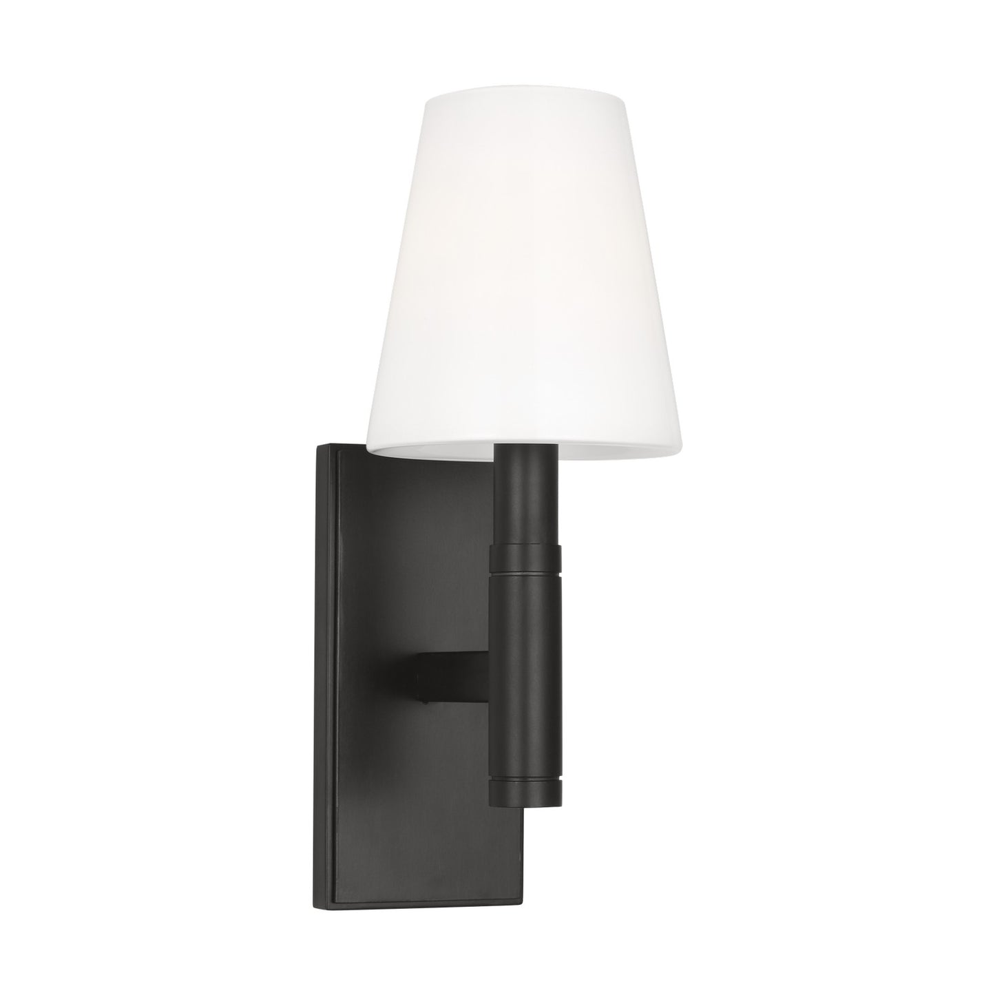 Beckham Classic One Light Wall Sconce in Aged Iron