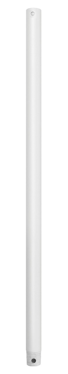 24" Downrod Downrod in Chalk White