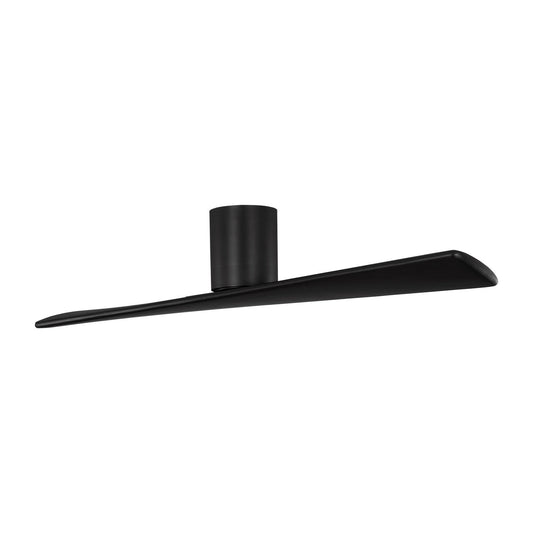 Plank Smart 52 Hugger 52" Ceiling Fan in Midnight Black