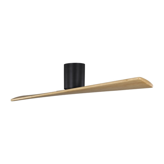 Plank Smart 52 Hugger 52" Ceiling Fan in Midnight Black