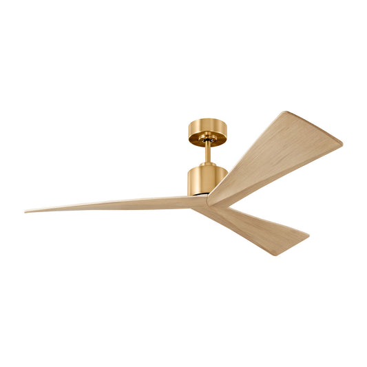 Adler 52 52" Ceiling Fan in Burnished Brass