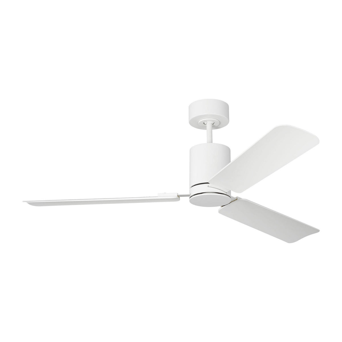 Cleancut Smart 54 LED 54" Ceiling Fan in Matte White