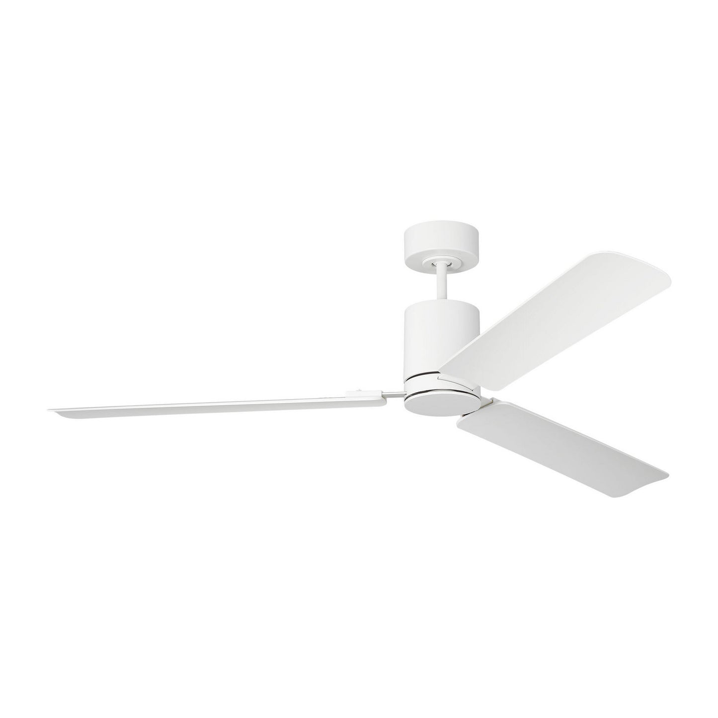 Cleancut Smart 62 LED 62" Ceiling Fan in Matte White