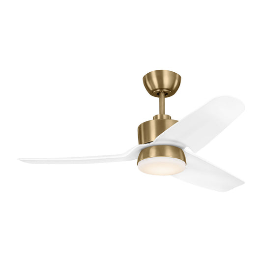 Colgin 44 LED 44" Ceiling Fan in Satin Brass