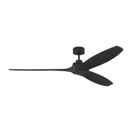 Collins Smart 70 70" Ceiling Fan in Midnight Black