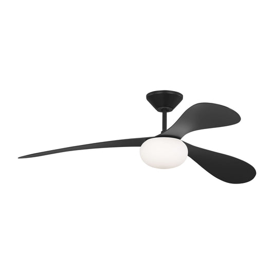 Drape Smart 58 LED 58" Ceiling Fan in Midnight Black