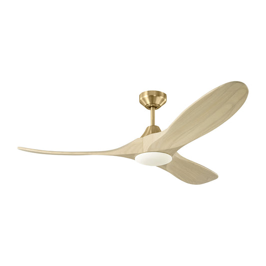 Maverick Smart 52 LED 52" Ceiling Fan in Burnished Brass