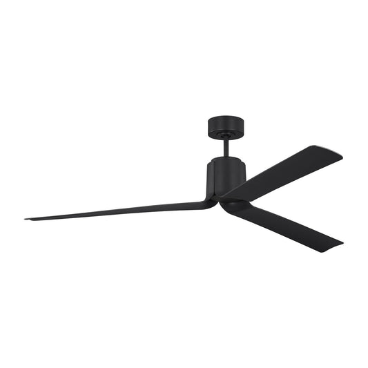 Peel Smart 66 LED 66" Ceiling Fan in Midnight Black