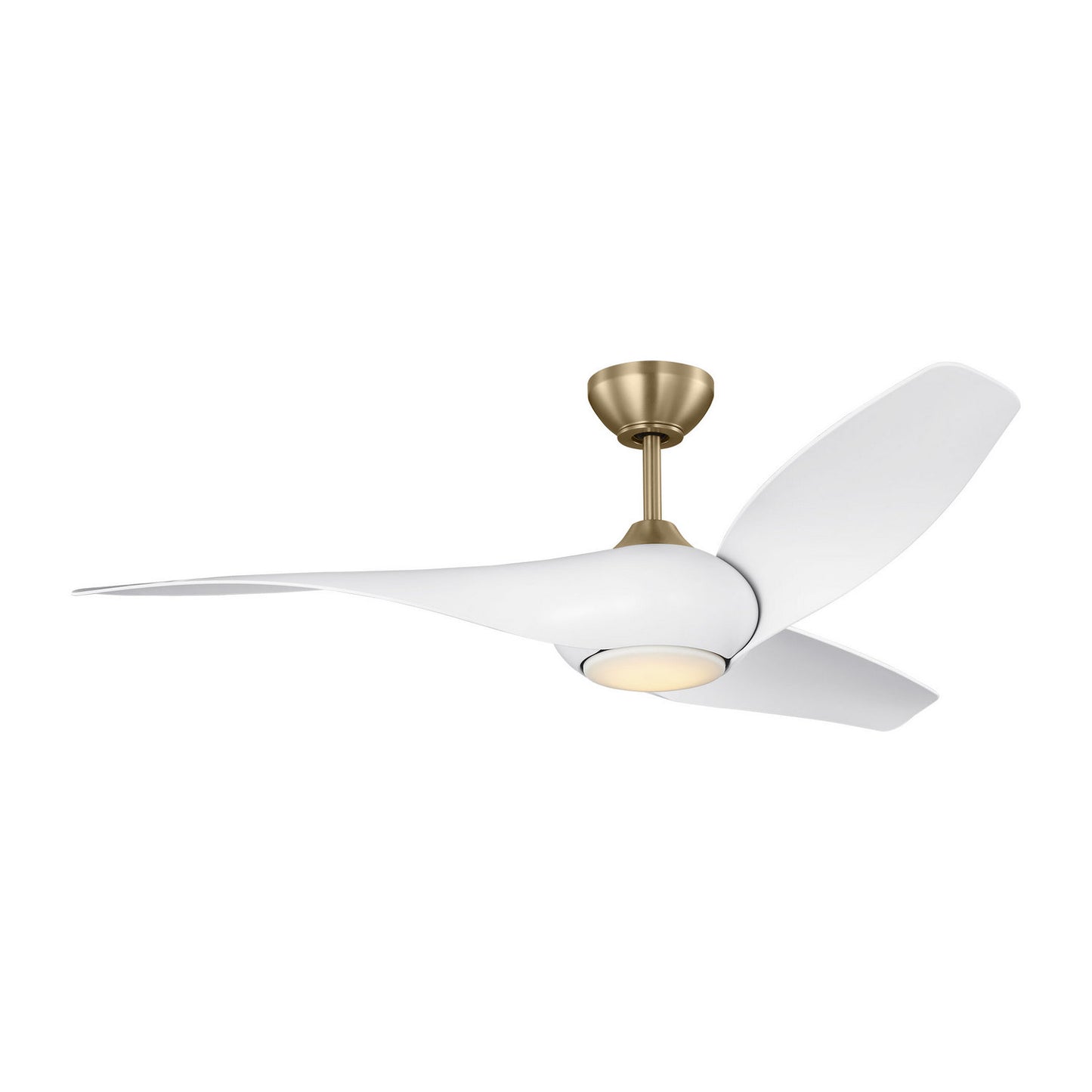 Topan Smart 52 LED 52" Ceiling Fan in Burnished Brass