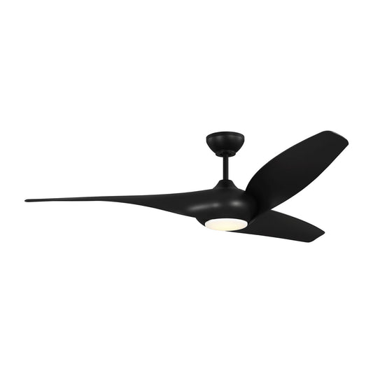 Topan Smart 60 LED 60" Ceiling Fan in Midnight Black