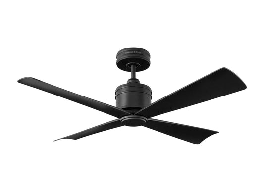 Launceton 44 44" Ceiling Fan in Midnight Black
