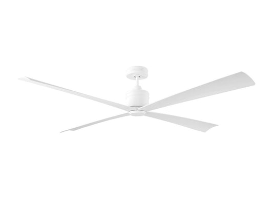 Launceton 72 72" Ceiling Fan in Matte White