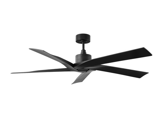 Aspen Coastal 56 56" Ceiling Fan in Midnight Black
