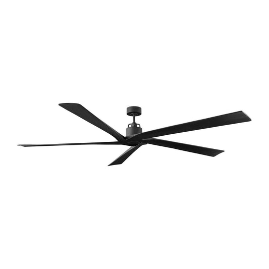 Aspen 84 84" Ceiling Fan in Midnight Black