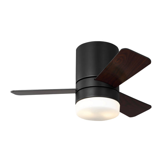 Era 32 Hugger LED 32"Ceiling Fan in Midnight Black