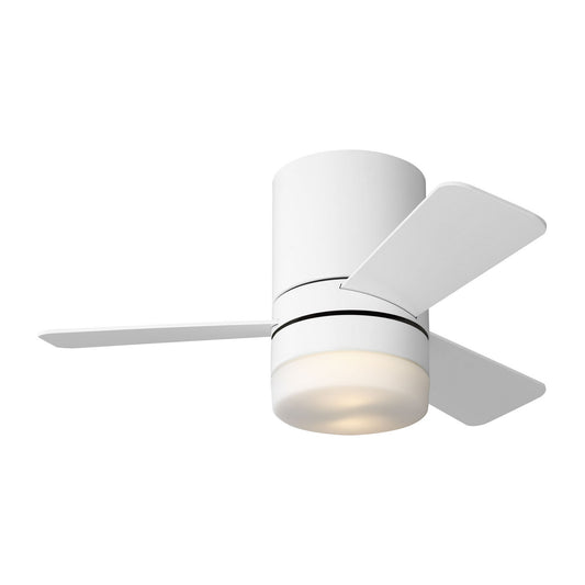 Era 32 Hugger LED 32"Ceiling Fan in Matte White