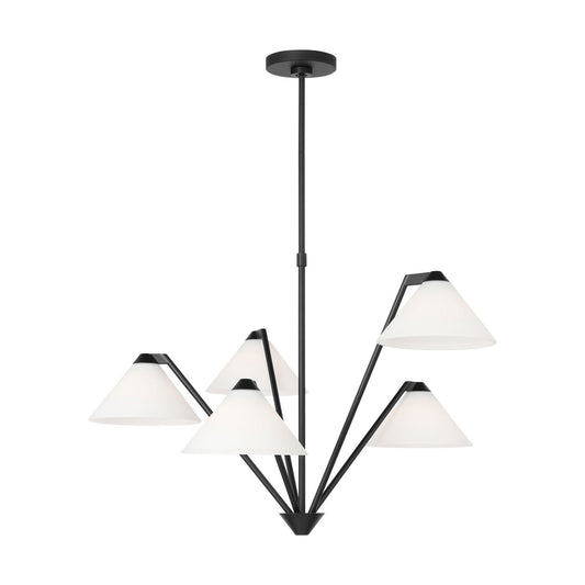 Werley Chandelier in Midnight Black