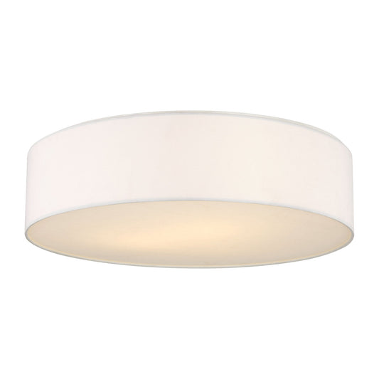 Larson Flush Mount in Matte White