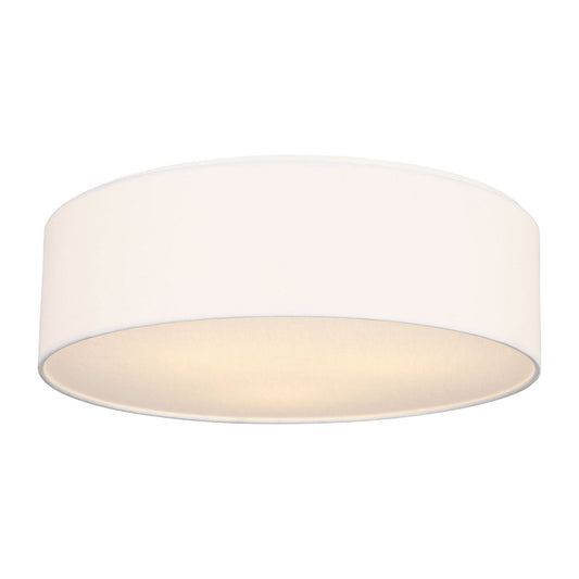 Larson Flush Mount in Matte White