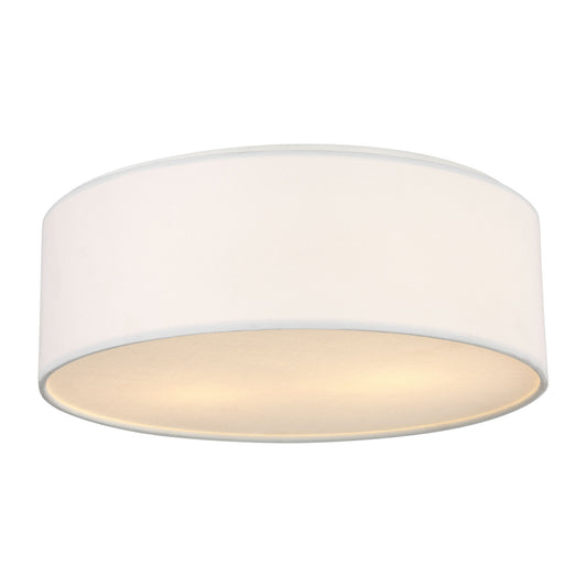 Larson Flush Mount in Matte White