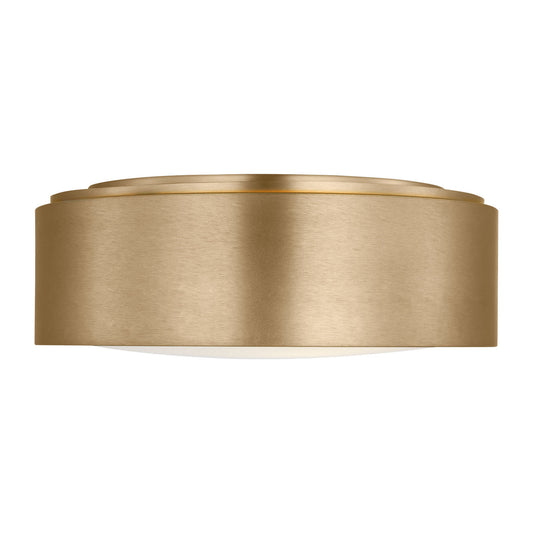 Albee Flush Mount in Satin Brass