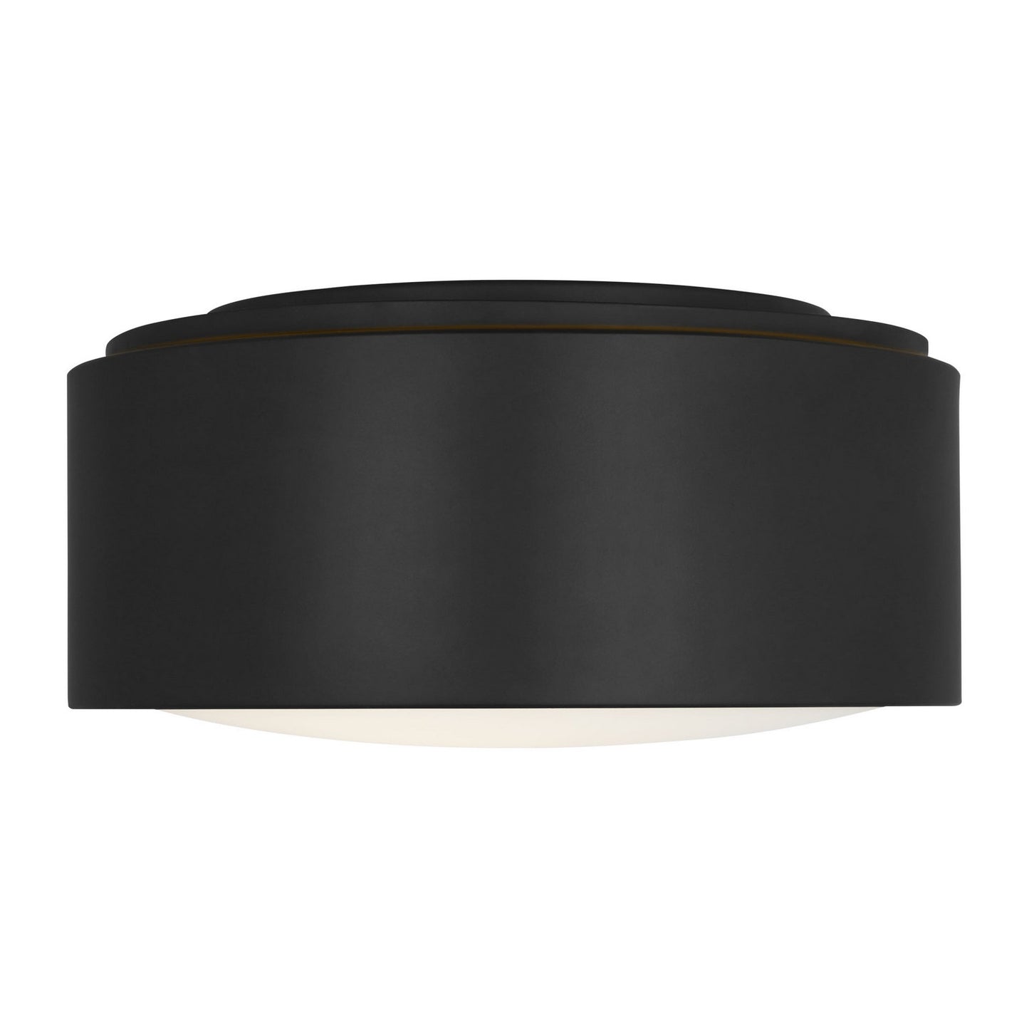 Albee Flush Mount in Midnight Black