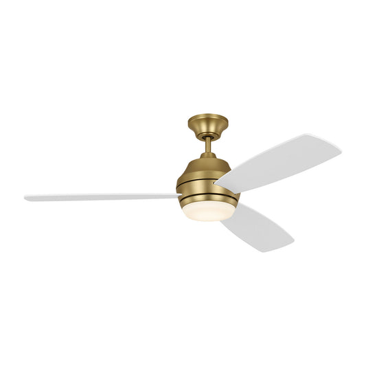 Ikon 52 LED 52" Ceiling Fan in Burnished Brass