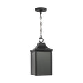 Generation Lighting - GLO1041EN3/TXB - One Light Pendant - Saybrook - Textured Black