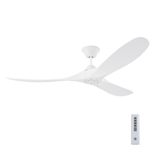 Maverick Coastal 60 60" Ceiling Fan in Matte White